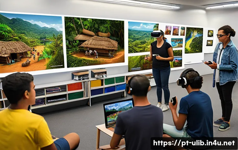 AR VR 체험형 도서관 관련 이미지 1